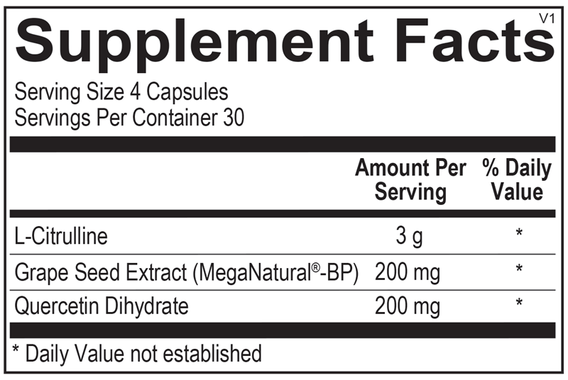 OrthoMolecular CitraNox 120 capsules