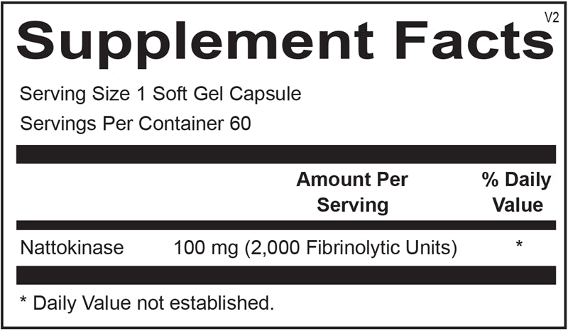 OrthoMolecular Nattokinase 60 capsules