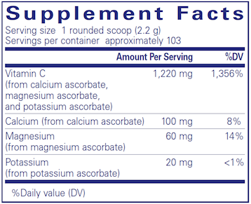 Pure Encapsulations Buffered Ascorbic Acid Powder 8oz.