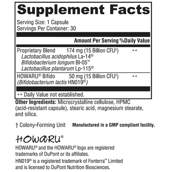 NBX Wellness Probiotic Boost Daily 30 capsules