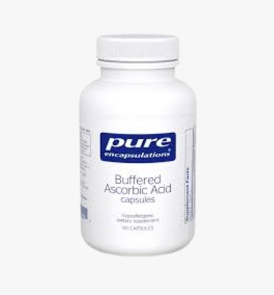 Pure Encapsulations Buffered Ascorbic Acid 90 capsules
