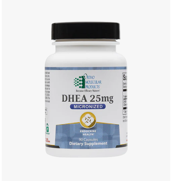 OrthoMolecular DHEA 25mg 90 capsules