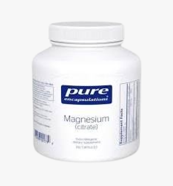 Pure Encapsulations Magnesium Citrate 180 capsules