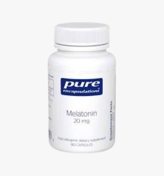 Pure Encapsulations Melatonin 20mg 60 capsules