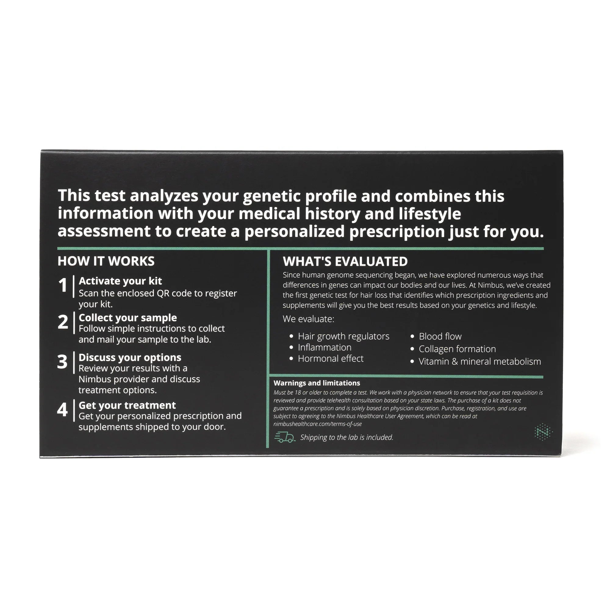 Nimbus Healthcare Hair DNA Test