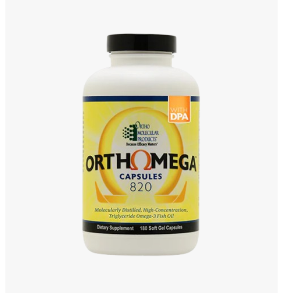 OrthoMolecular Orthomega 820 180 capsules