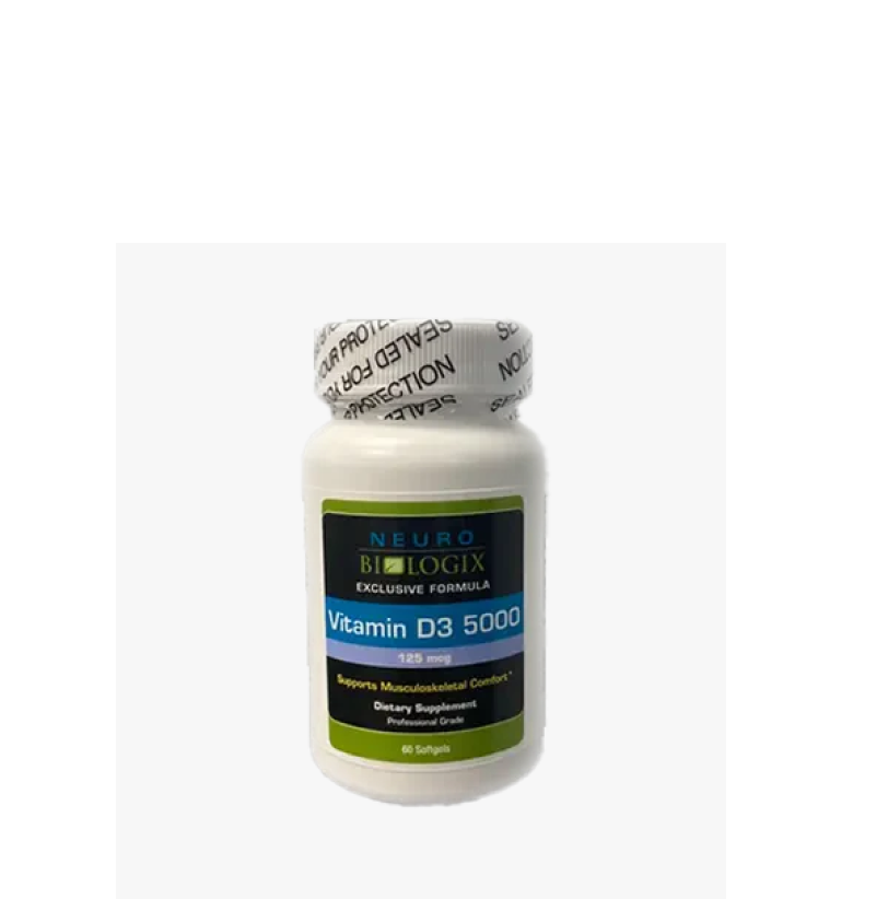 NBX Wellness Vitamin D3 5000 60 softgels