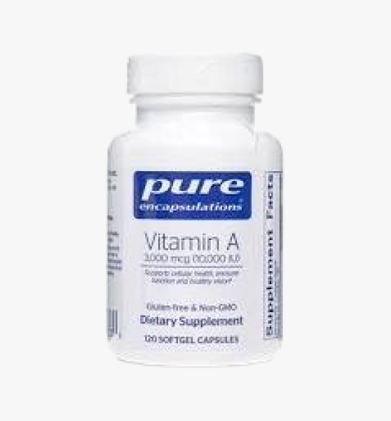 Pure Encapsulations Vitamin A 10,000 120 capsules
