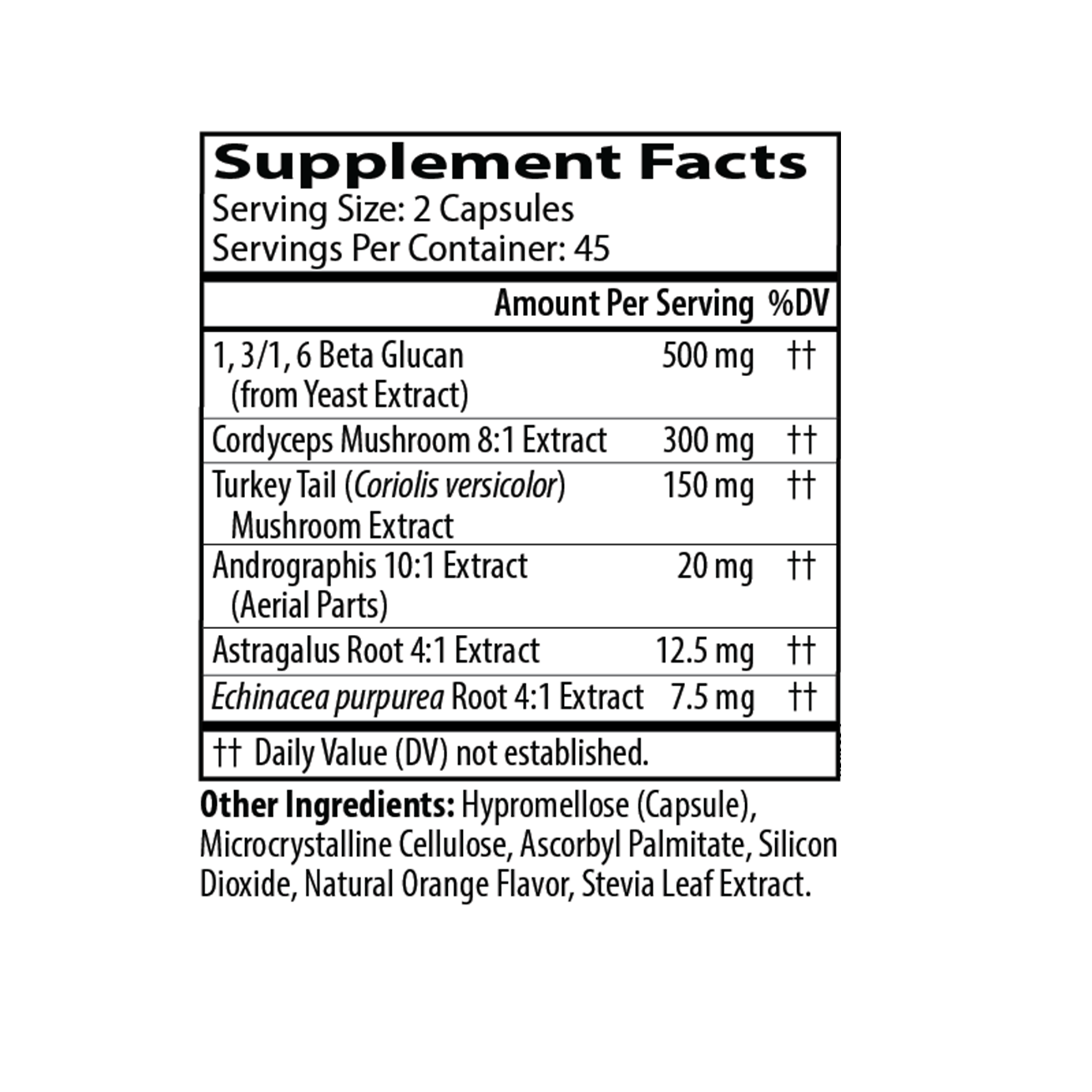 NBX Wellness Immune Restore Daily 90 capsules