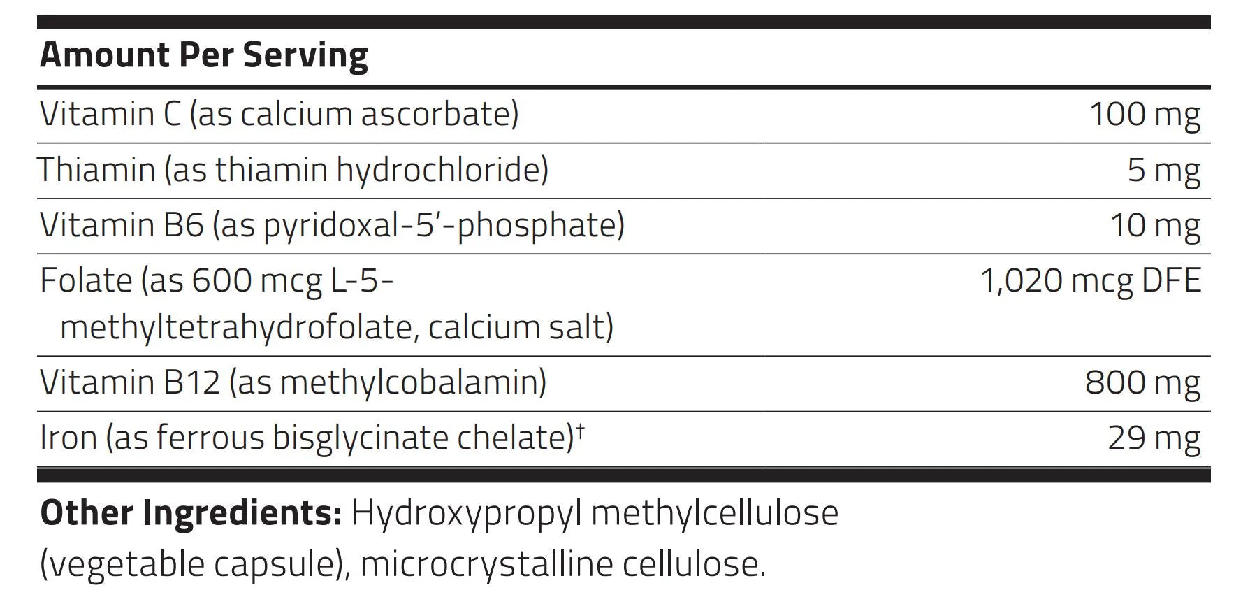 Numedica HemePlex Fe 60 capsules