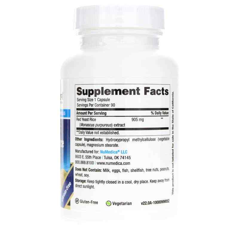 Numedica Red Yeast Rice Extra Strength 90 capsules