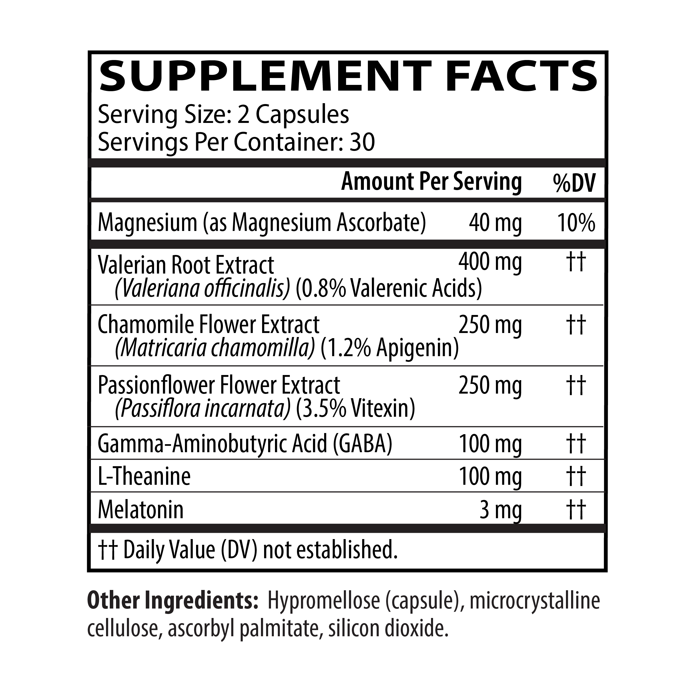 Neurobiologix Neuro Night Essentials 60 capsules