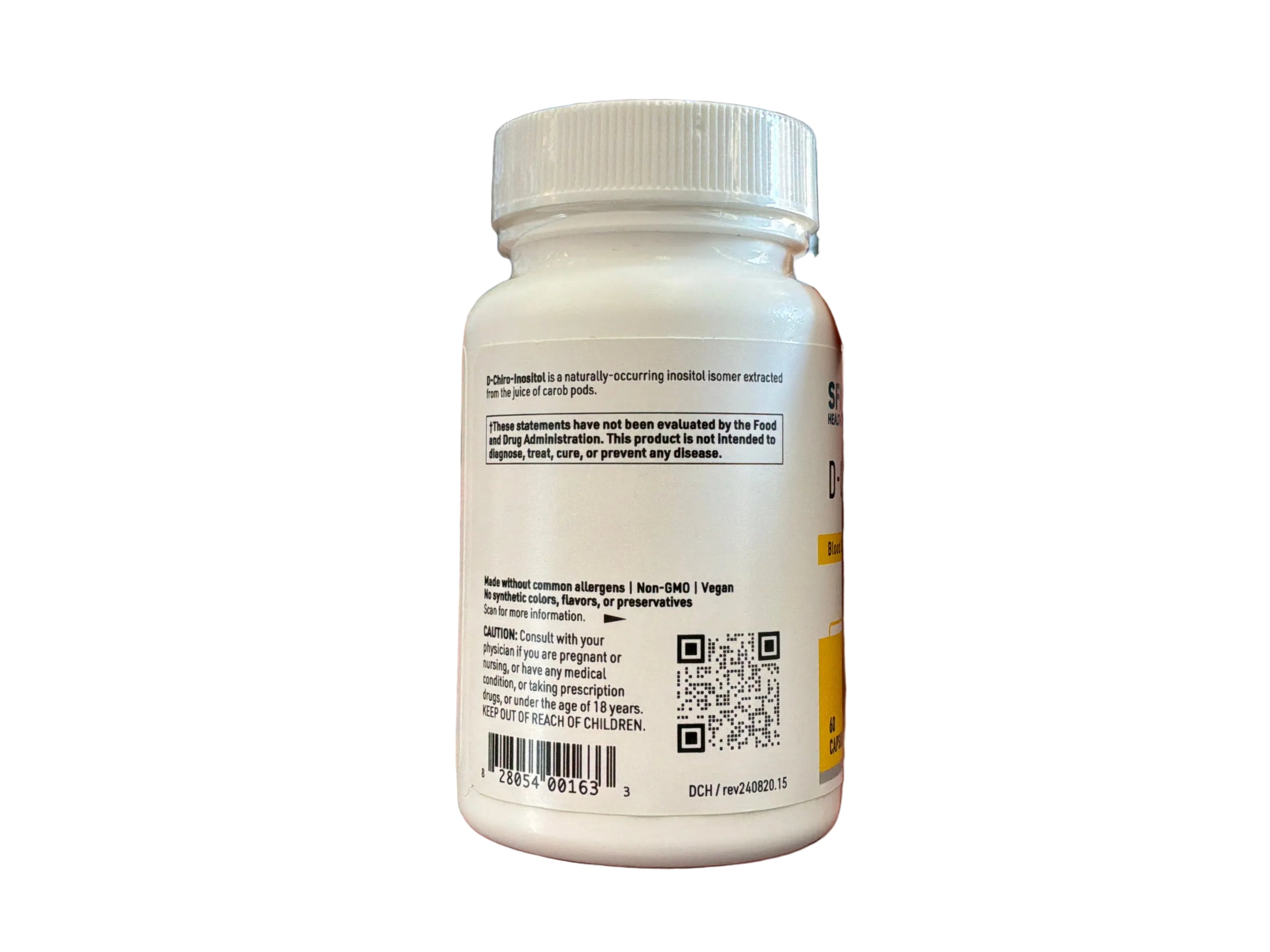 SFI Health D-Chiro Inositol 150mg 60 capsules