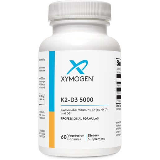 Xymogen K2 D3 5,000 60 capsules