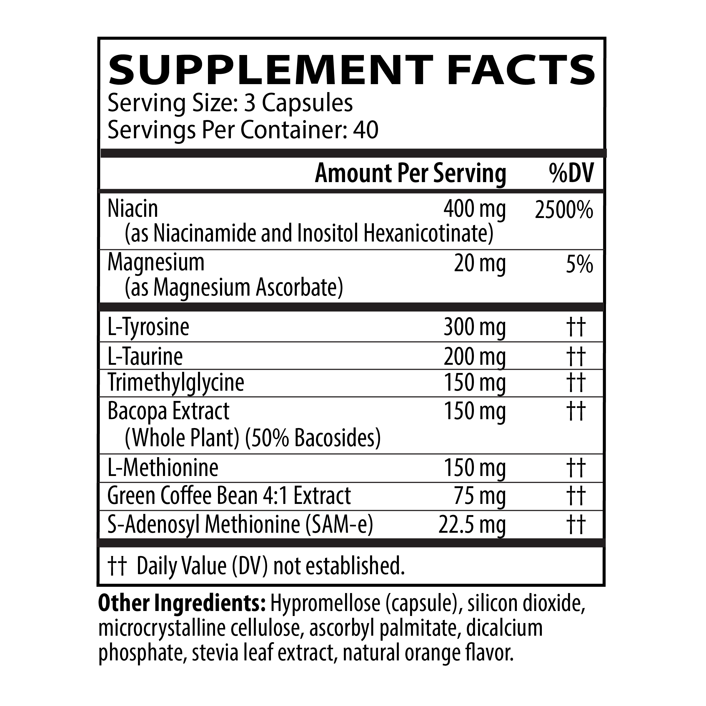 Neurobiologix Full Focus 120 capsules
