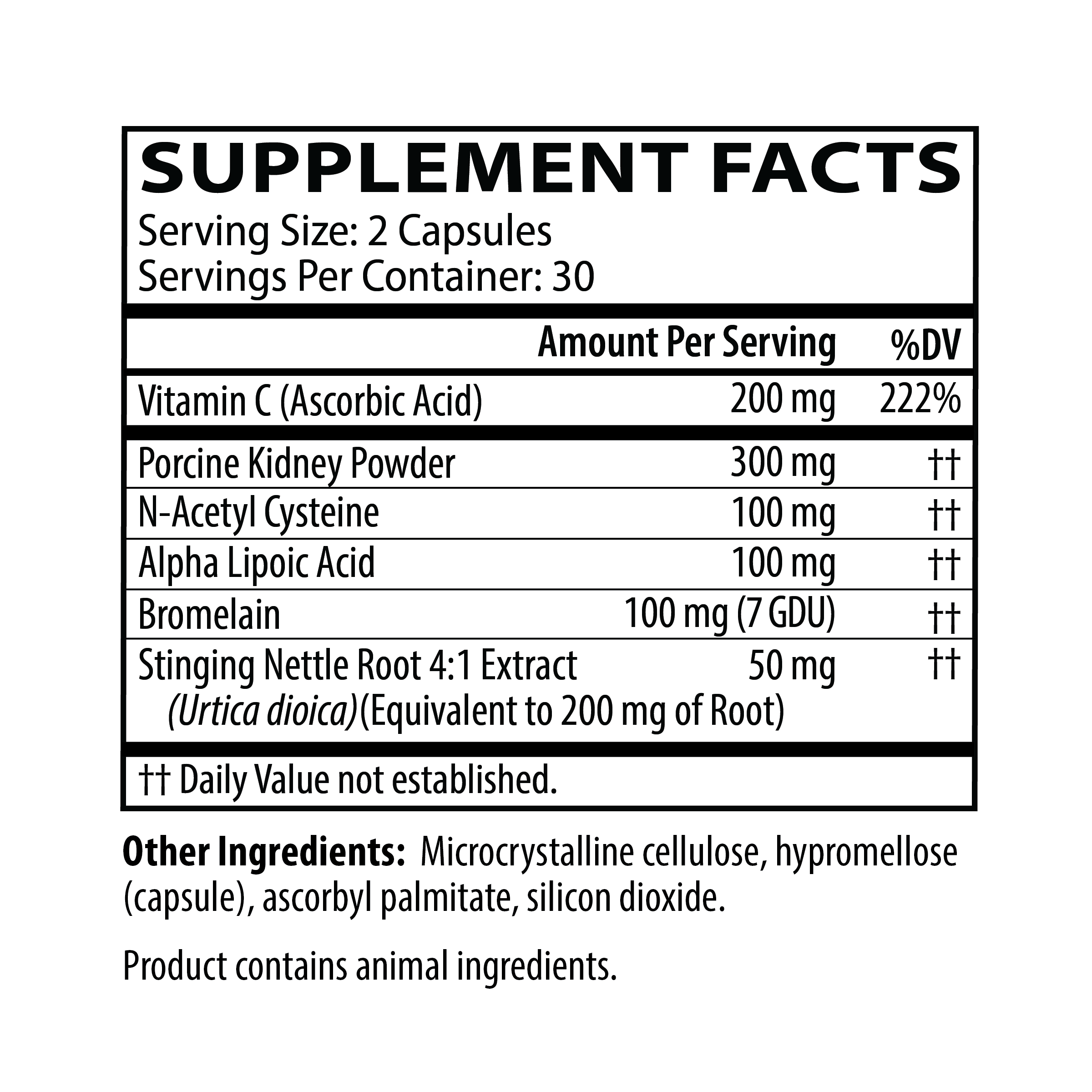 Neurobiologix Gut Histamine Support 60 capsules