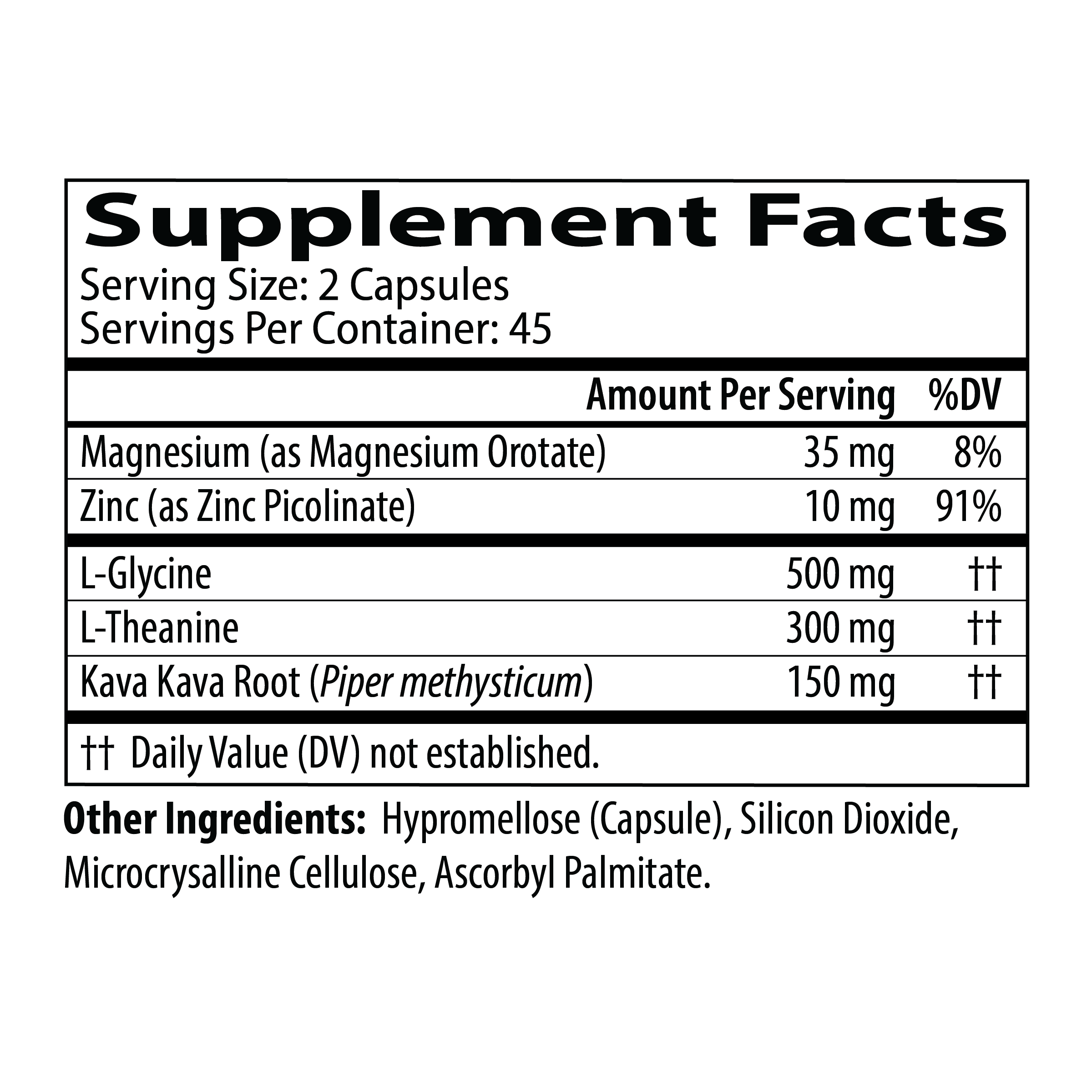 Neurobiologix Neuro Calm & Rebalance 90 capsules