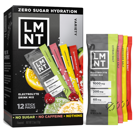 LMNT Electrolyte 12 stick pk box Variety