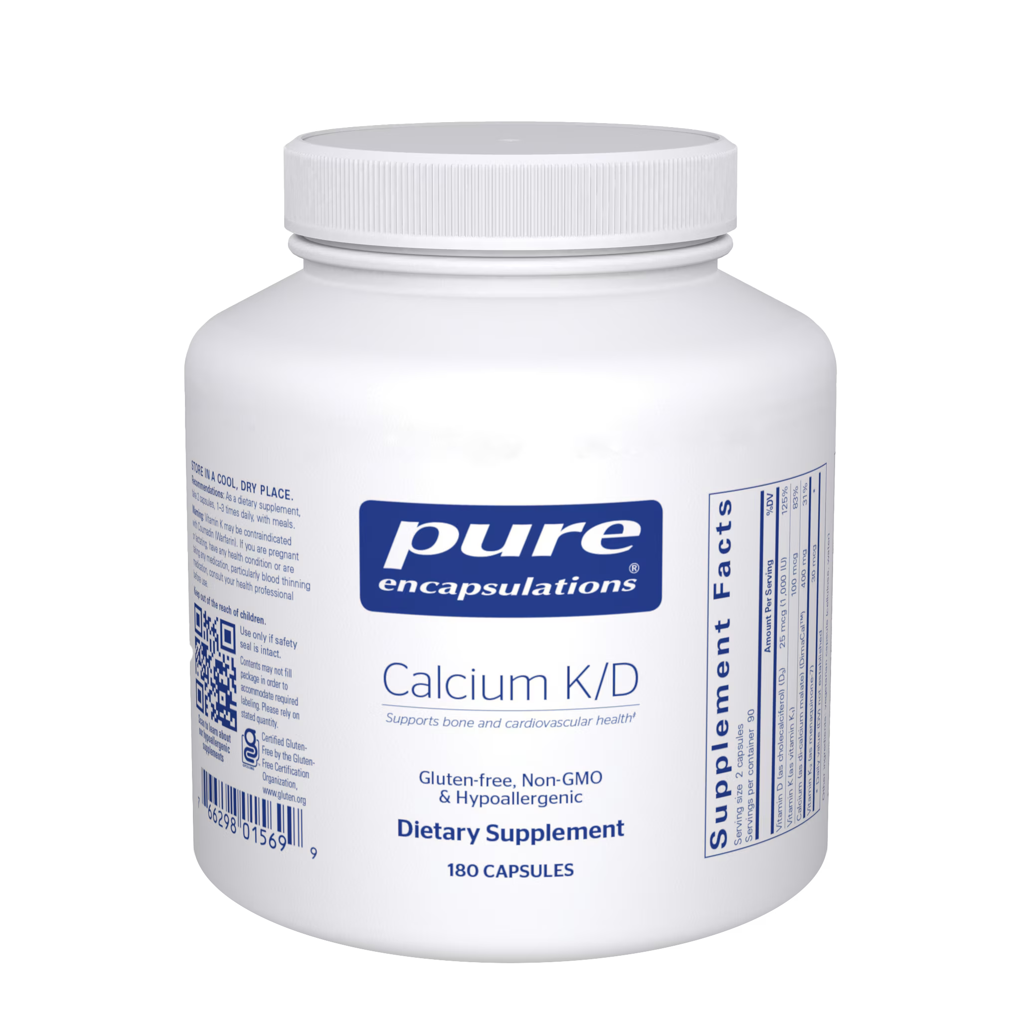 Calcium K/D 180 capsules