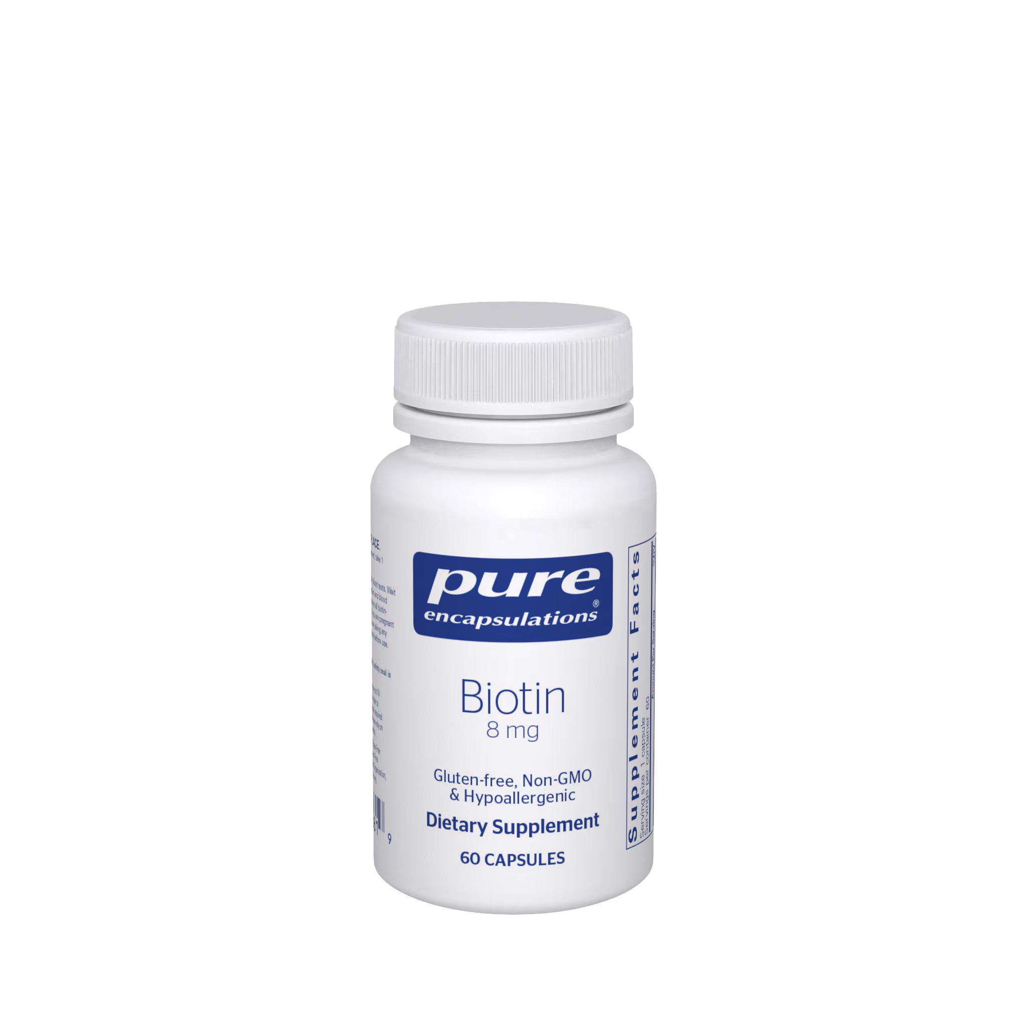 Pure Encapsulations Biotin 8mg 60 capsules