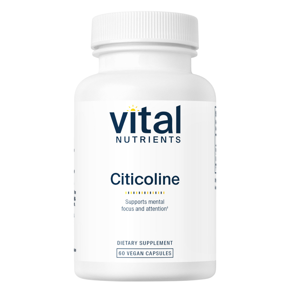 Citicoline 500mg 60 vegan capsules