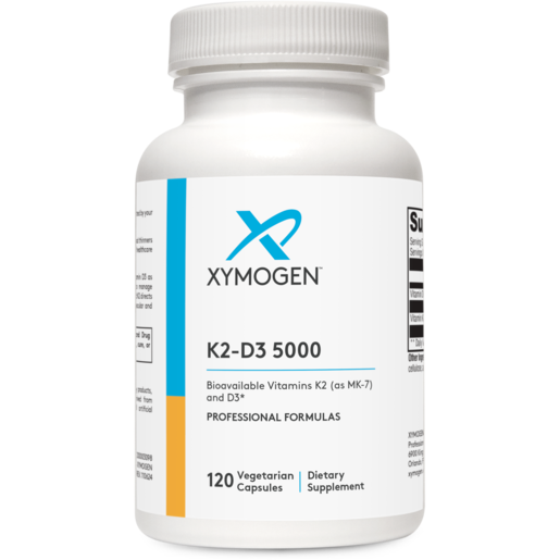 Xymogen K2 D3 5,000 120 capsules