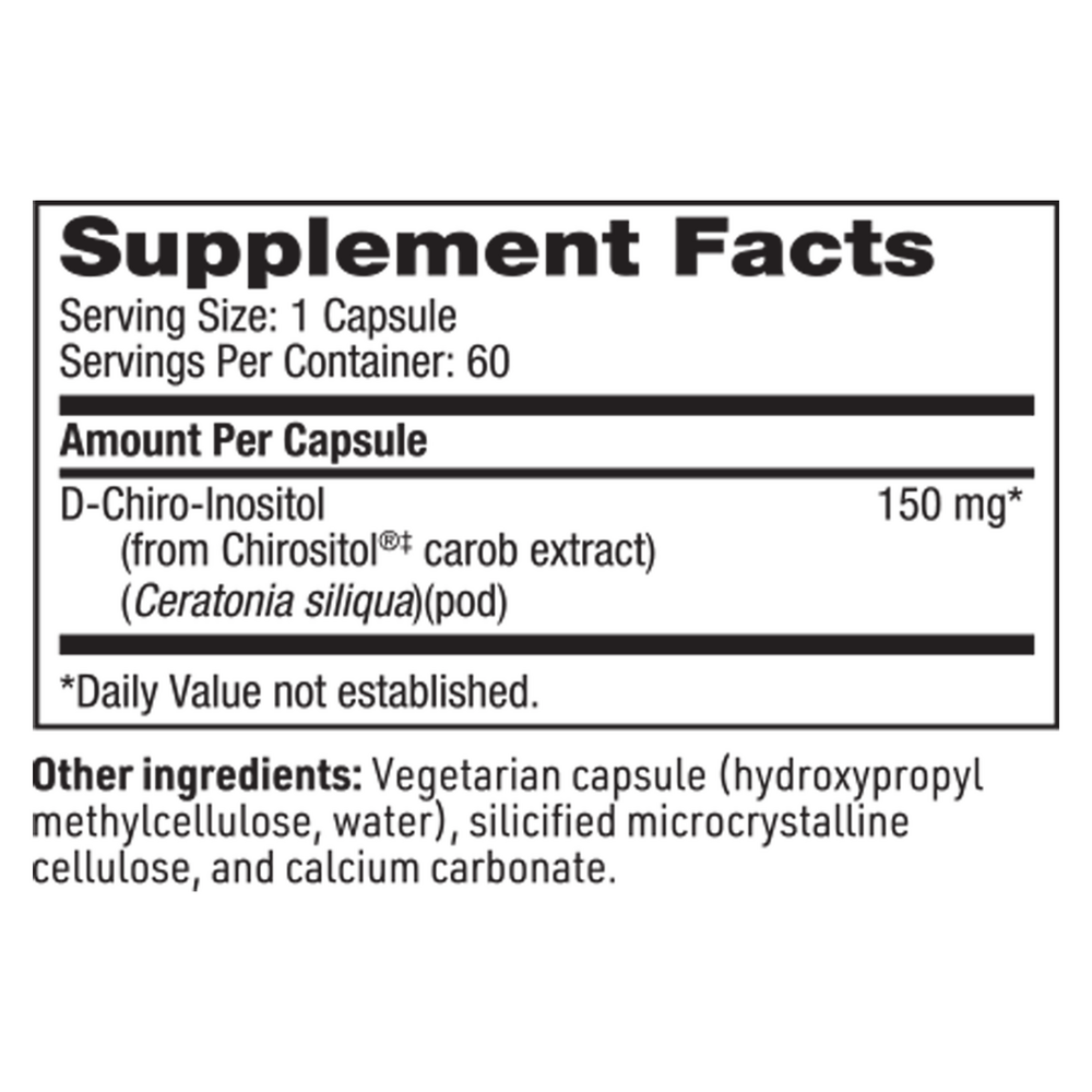 SFI Health D-Chiro Inositol 150mg 60 capsules