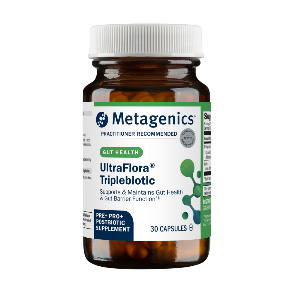 Metagenics UltraFlora Triplebiotic with Akkermansia 30 capsules