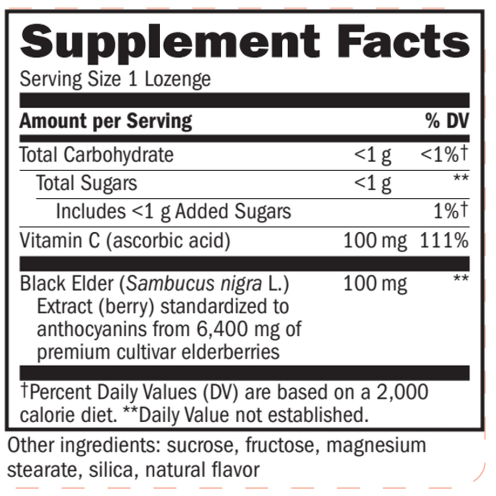 Nature's Way Sambucus Original Lozenges 30ct