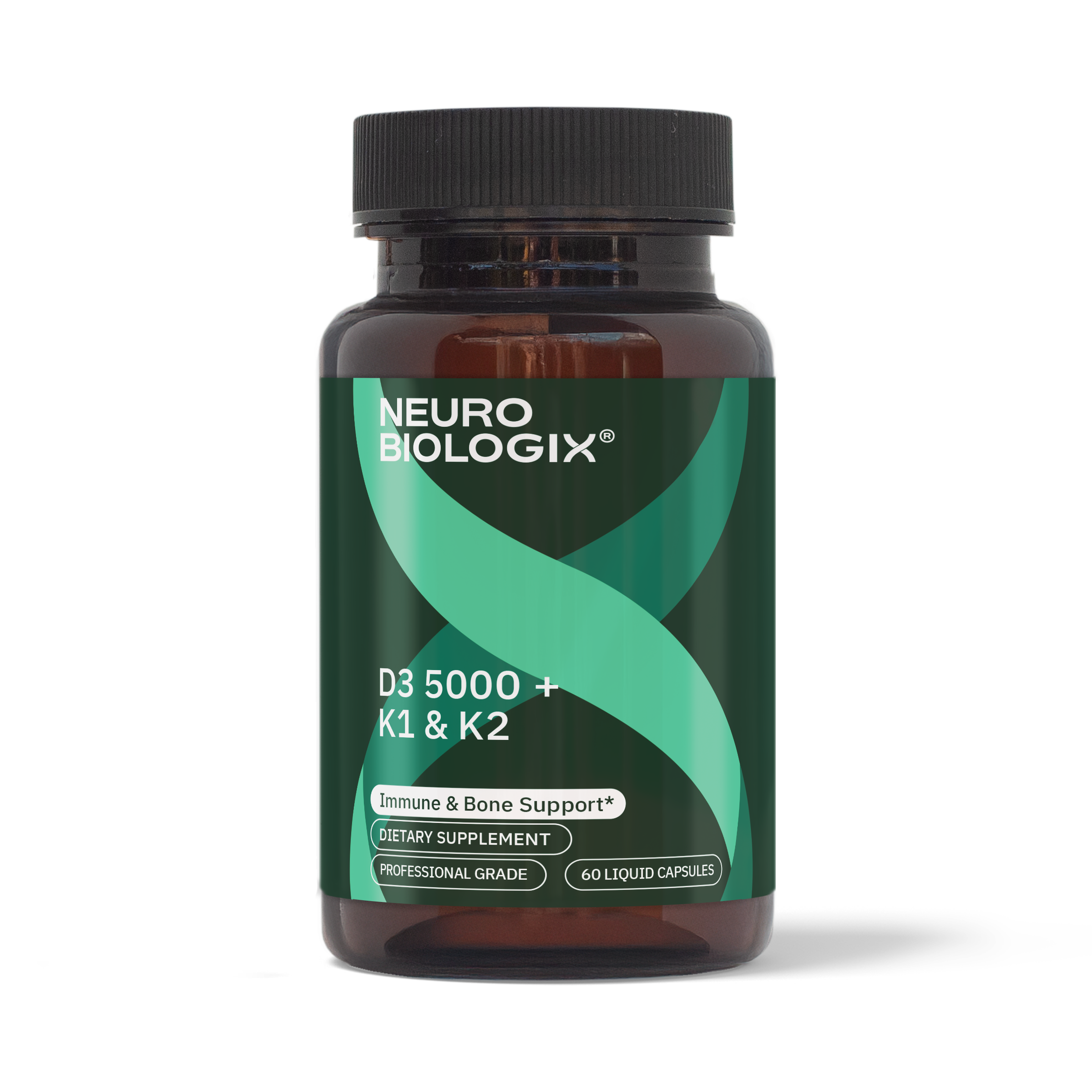 Neurobiologix D3 5000 + K1&K2 60 liquid capsules