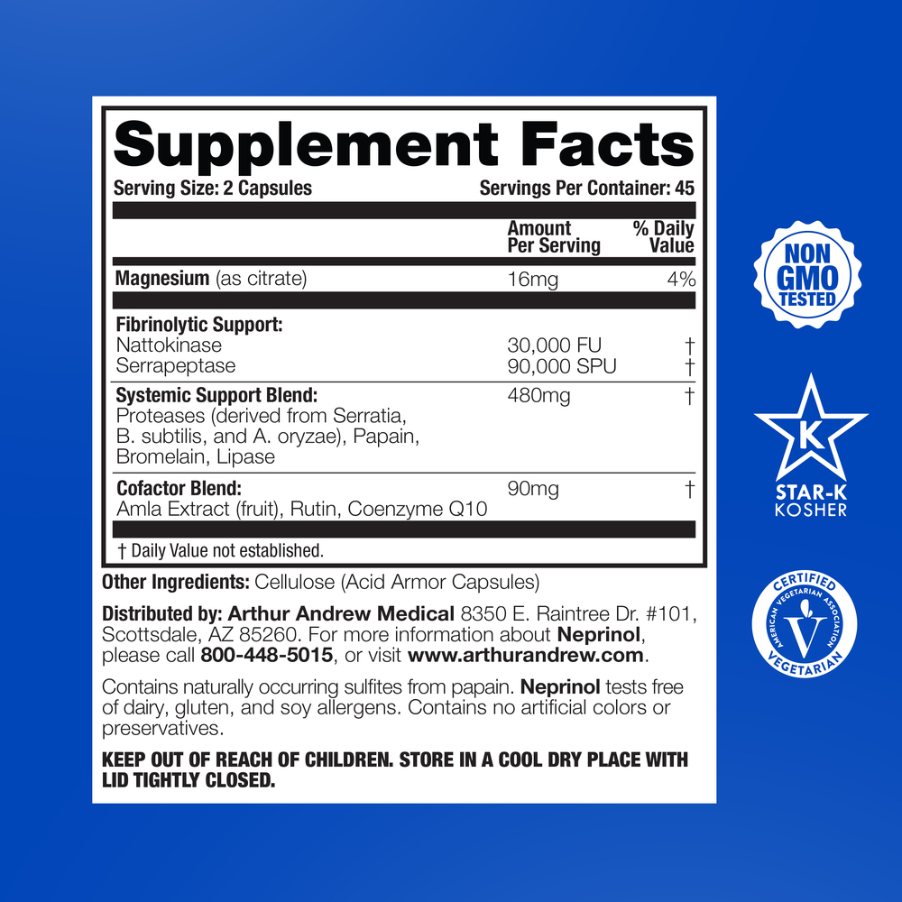 Arthur Andrew Medical Neprinol AFD 90 capsules