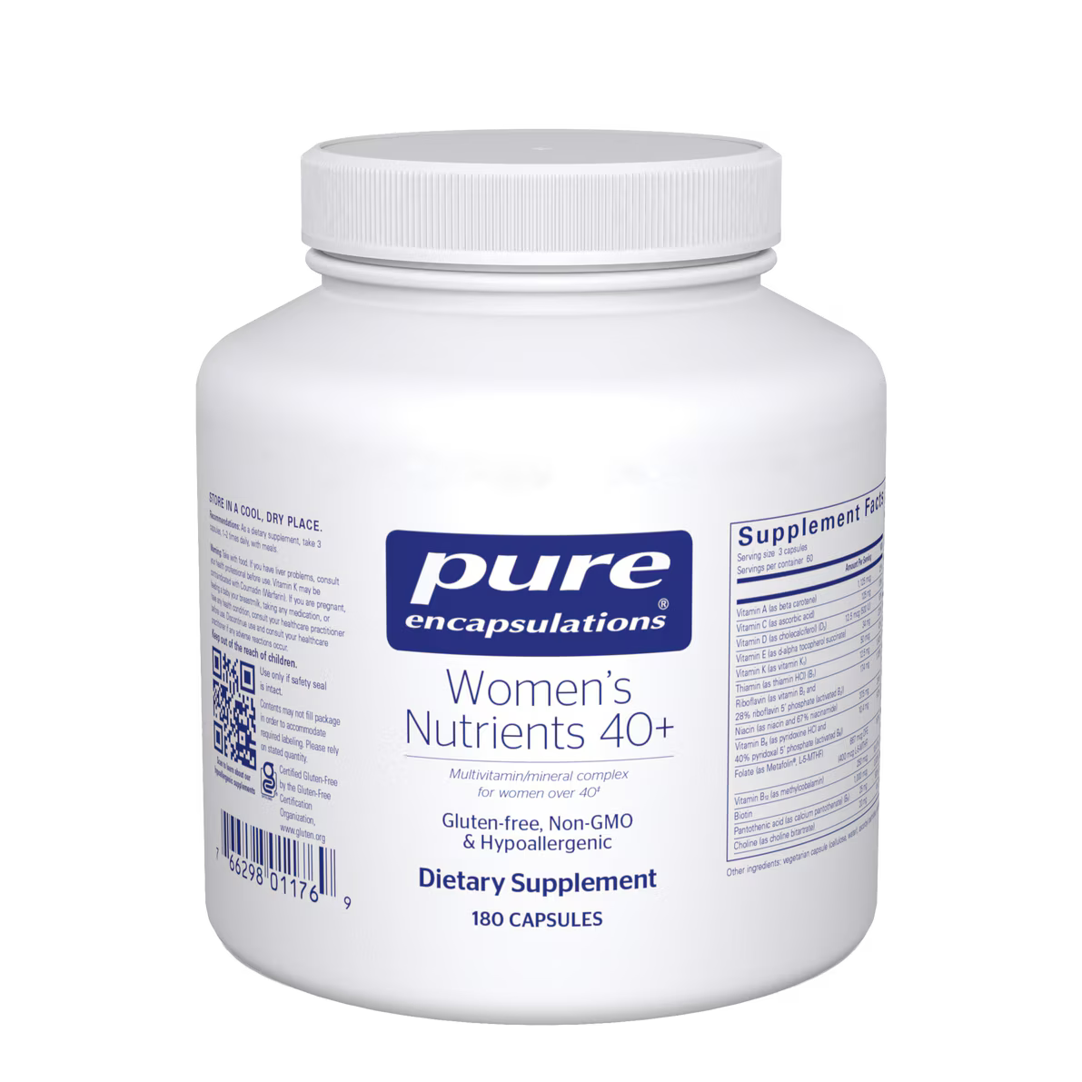Pure Encapsulations Women’s Nutrients 40+ 180 capsules